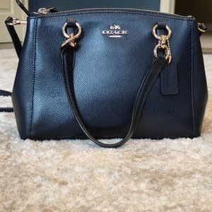 Coach Christie Carryall Bag Small Blue Crossbody
